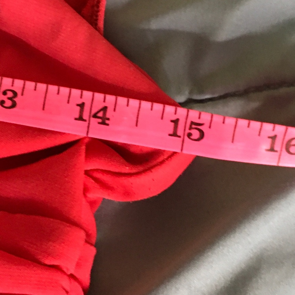 Merona red sun dress maxi dress BoHo S - Picture 4 of 5
